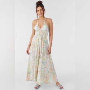 O’Neil DAVINA DALIA FLORAL MAXI DRESS Size Small New With Tags